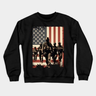 Valor Woven in Crewneck Sweatshirt